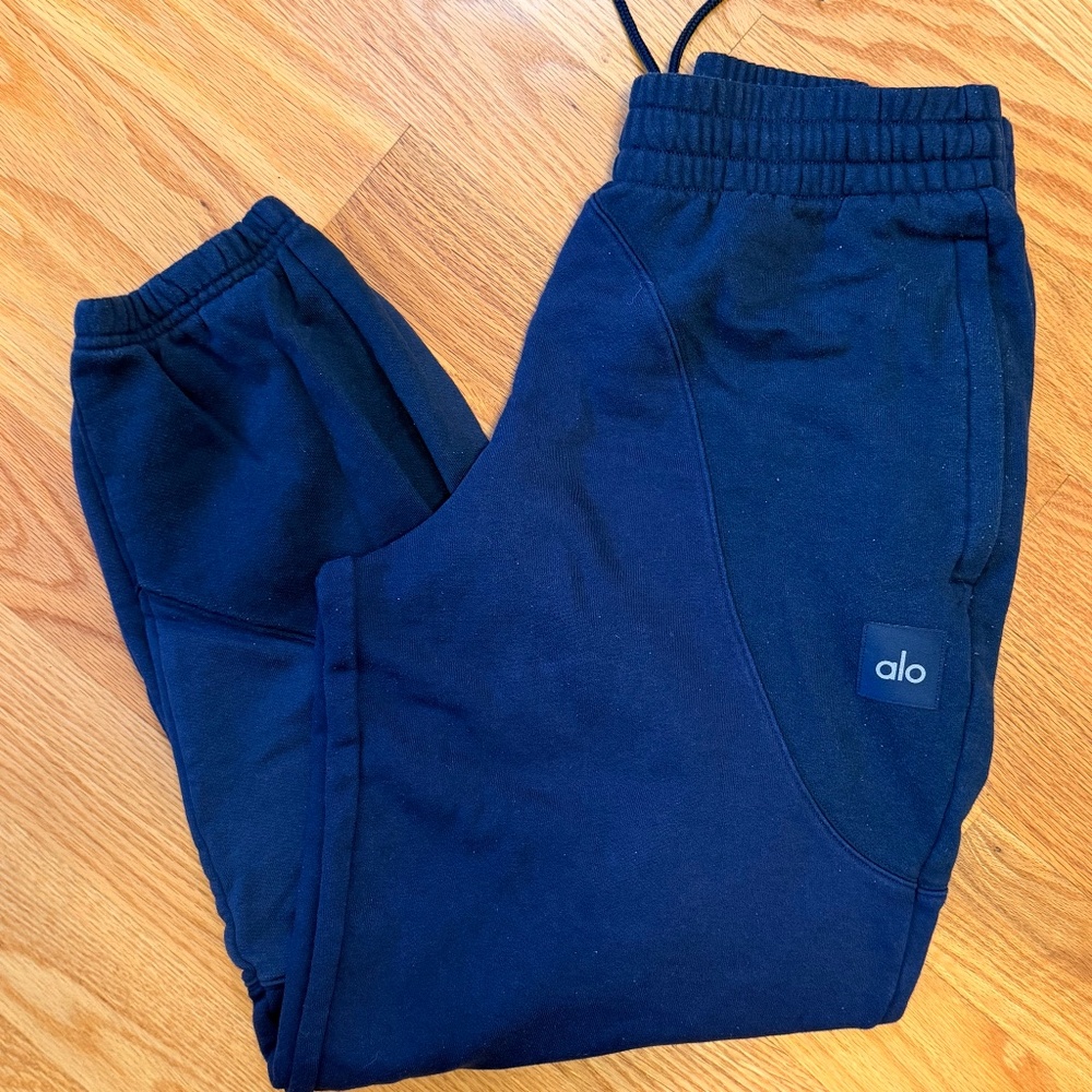 ALO Make Waves Sweatpants Blue